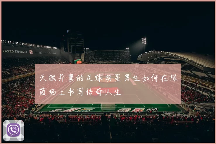 天赋异禀的足球明星男生如何在绿茵场上书写传奇人生