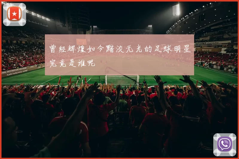 曾经辉煌如今黯淡无光的足球明星究竟是谁呢
