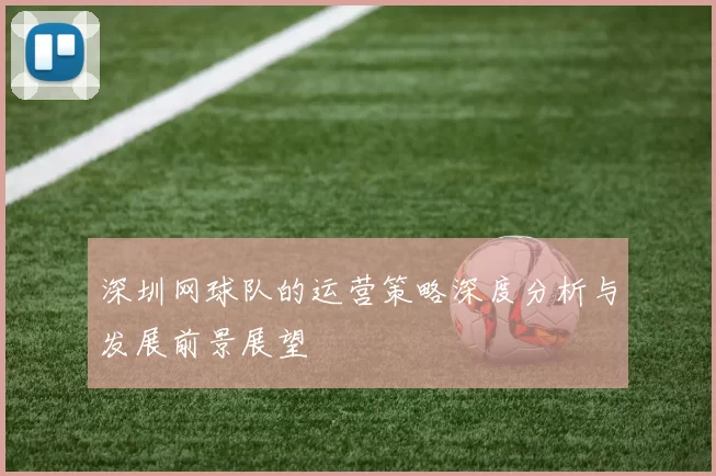 深圳网球队的运营策略深度分析与发展前景展望